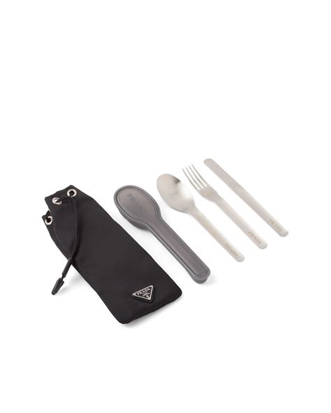 prada cutlery set|Prada tableware.